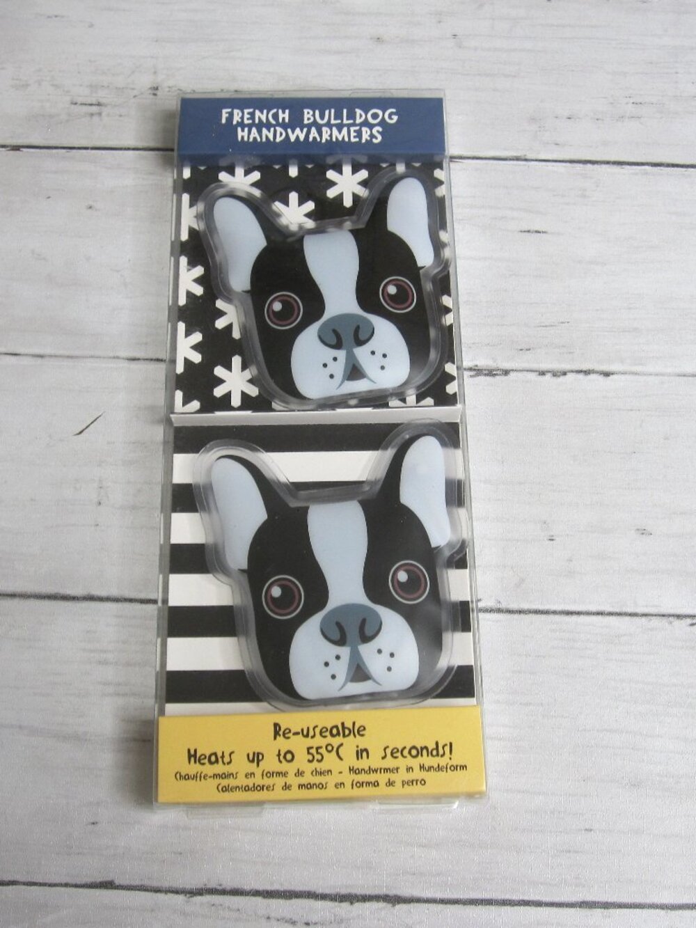 French Bulldog Boston Terrier Pocket Hand Warmers Reuseable